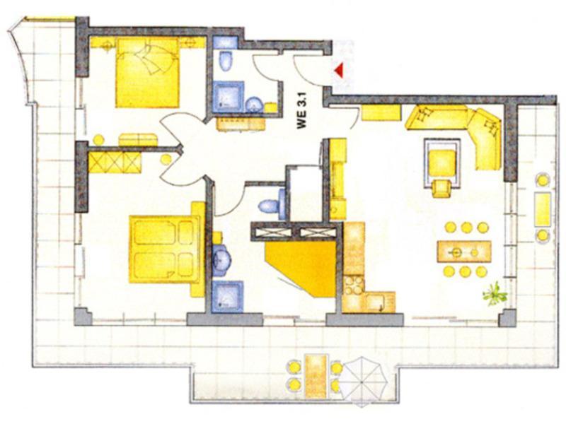 Seeresidenz Haus Nordic 塞巴特黑灵斯多夫 外观 照片